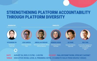오픈넷, 국제 시민사회와 플랫폼 다양성 촉진을 위한 토론회 개최